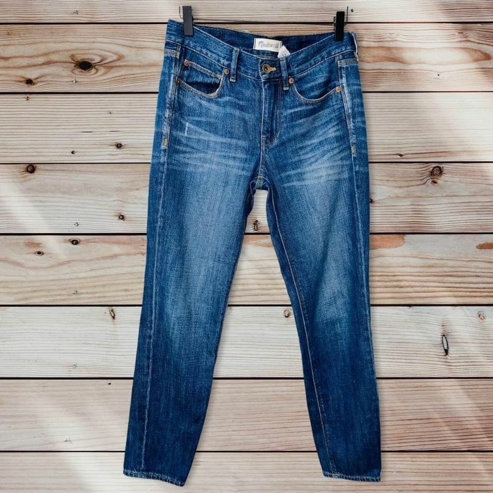 C5 Madewell jeans straight Skinny Women's Size 24 Ankle Soft Boyfriend